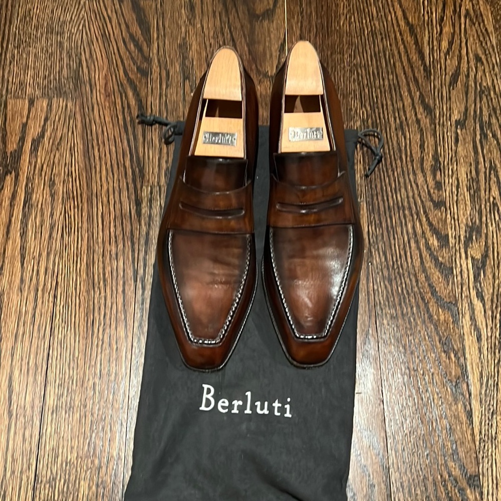 Berluti “Andy” leather shoes